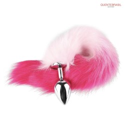Foxes Furry Animal Tail Faux Fur Starter Trainer Expansion Set Solid Metal Hypoallergenic Sexual Show Cosplay Sex Toy
