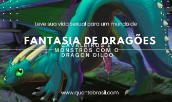 Leve sua vida sexual para um mundo de fantasia de dragões, cavaleiros e monstros com o Dragon Dildo